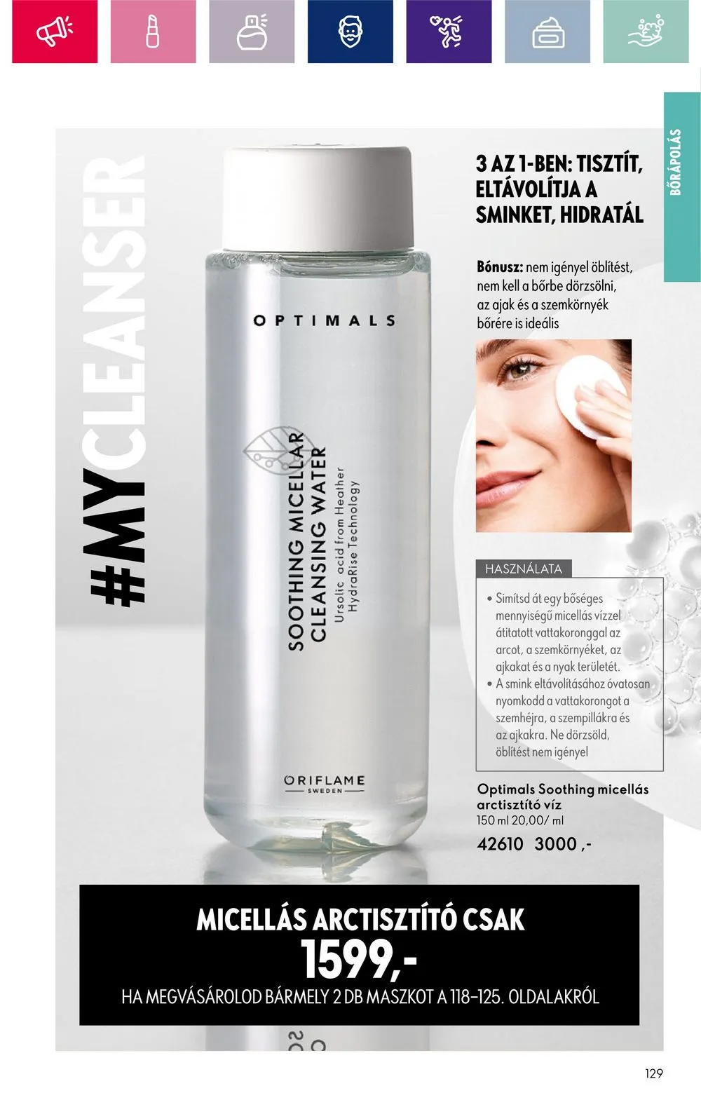 Oriflame akciós újság 03.26–04.15 – 129. oldal