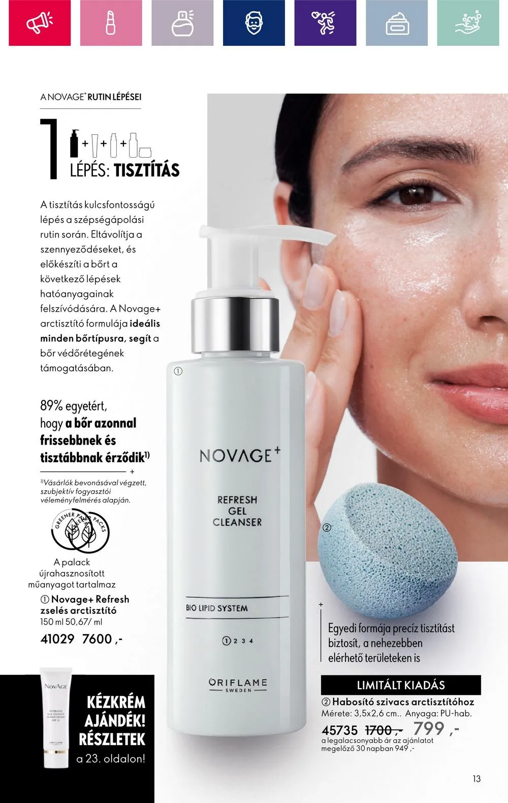 Oriflame akciós újság 03.26–04.15 – 13. oldal