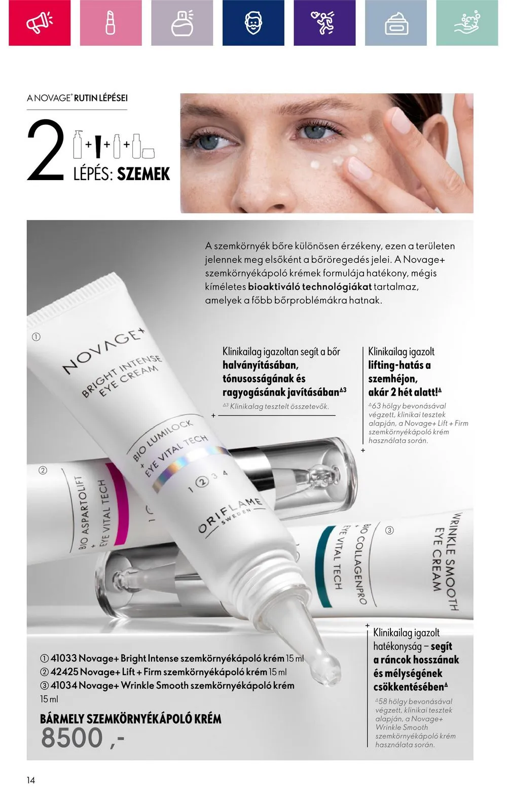 Oriflame akciós újság 03.26–04.15 – 14. oldal