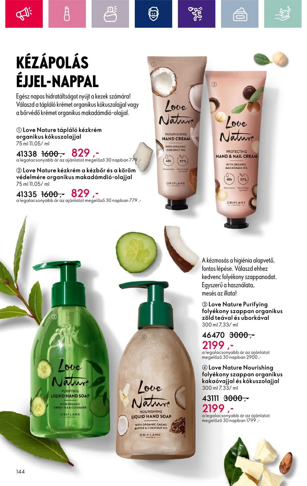Oriflame akciós újság 03.26–04.15 – 144. oldal