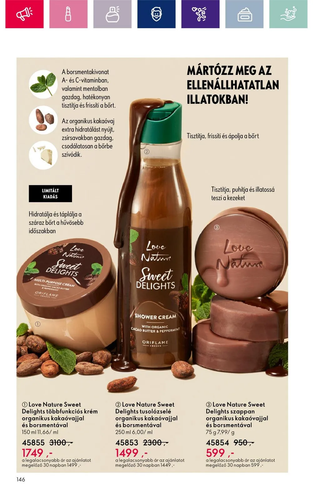 Oriflame akciós újság 03.26–04.15 – 146. oldal