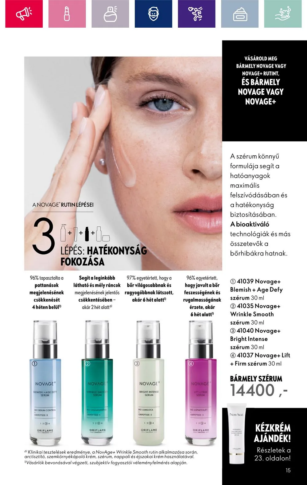 Oriflame akciós újság 03.26–04.15 – 15. oldal