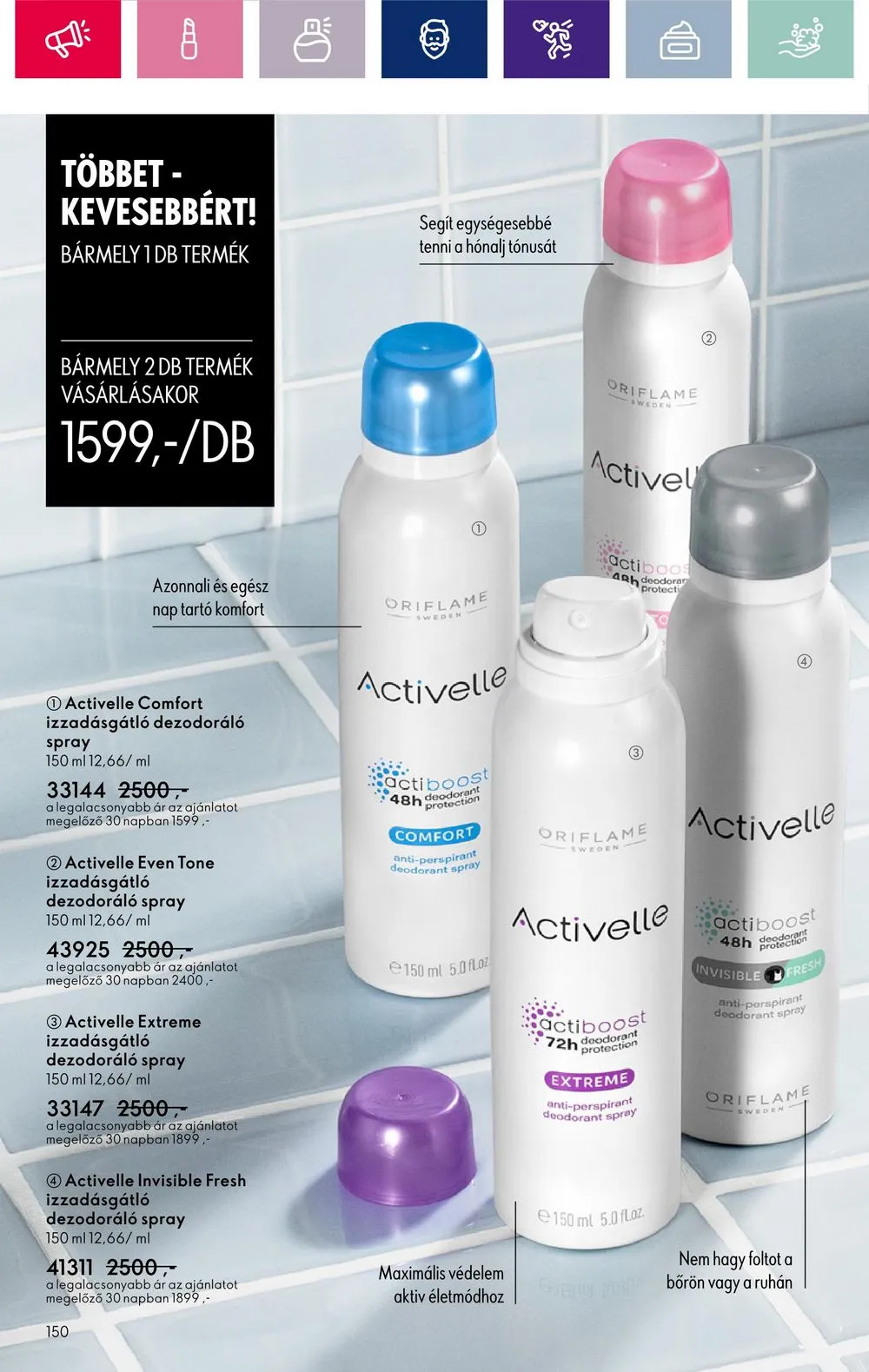 Oriflame akciós újság 03.26–04.15 – 150. oldal