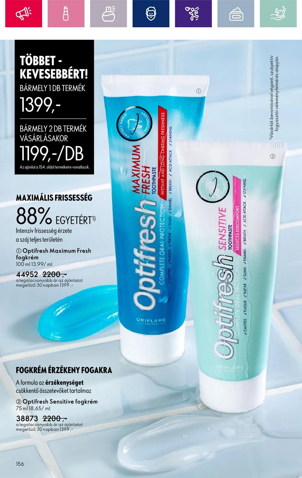 Oriflame akciós újság 03.26–04.15 – 156. oldal