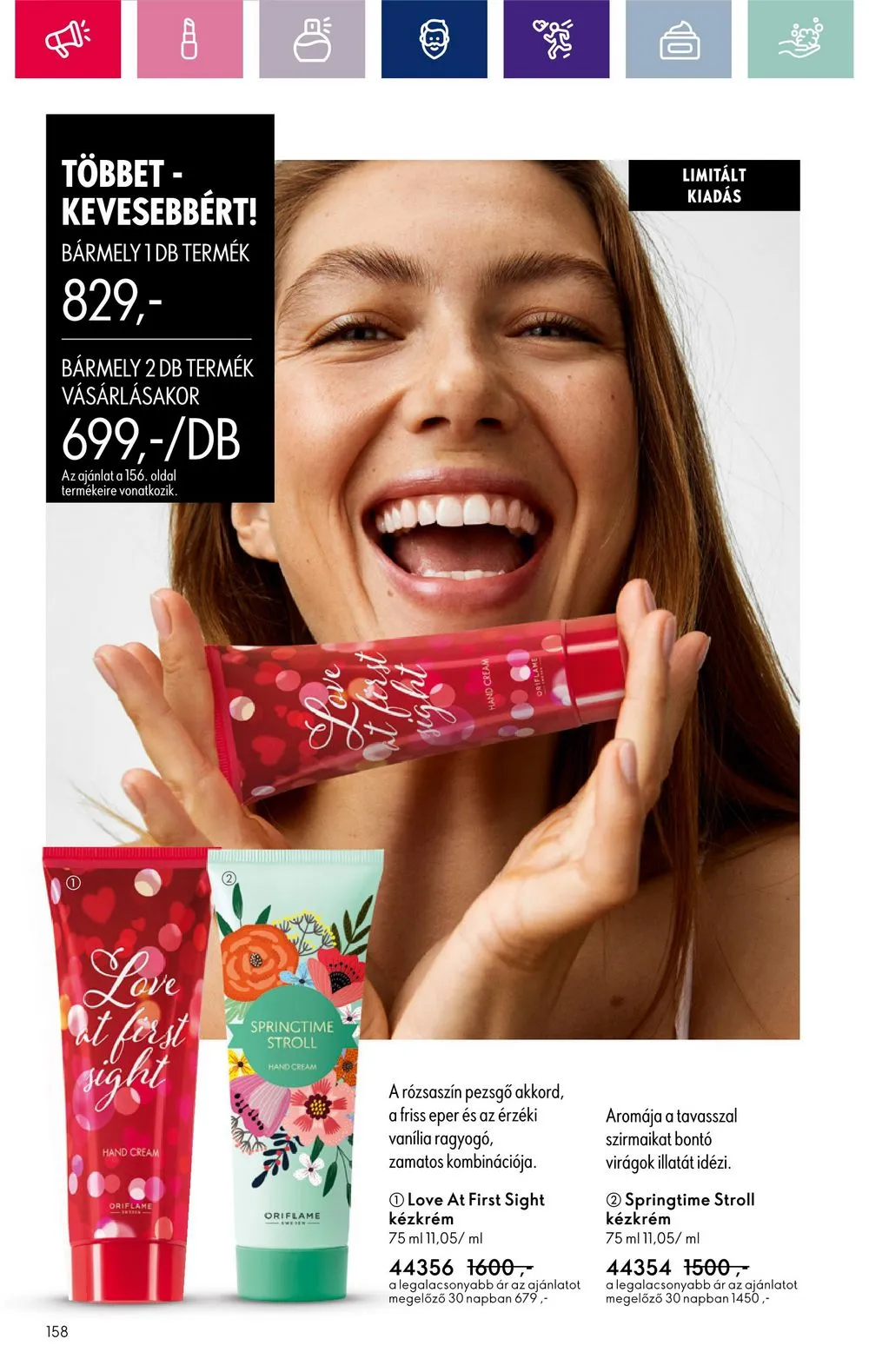 Oriflame akciós újság 03.26–04.15 – 158. oldal