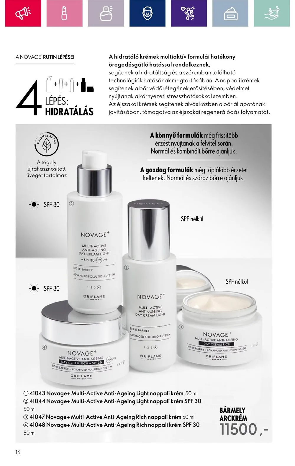 Oriflame akciós újság 03.26–04.15 – 16. oldal