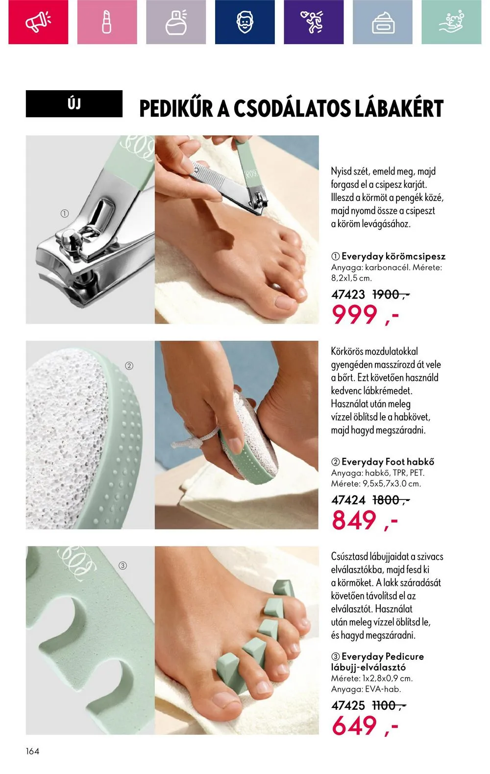 Oriflame akciós újság 03.26–04.15 – 164. oldal