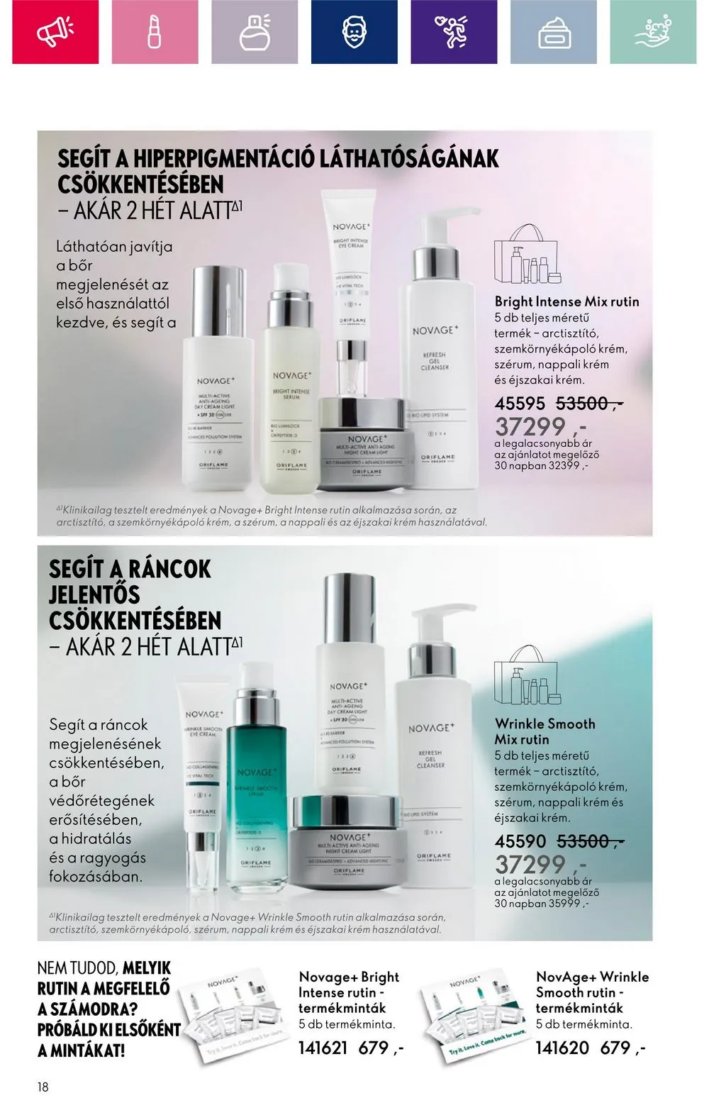 Oriflame akciós újság 03.26–04.15 – 18. oldal