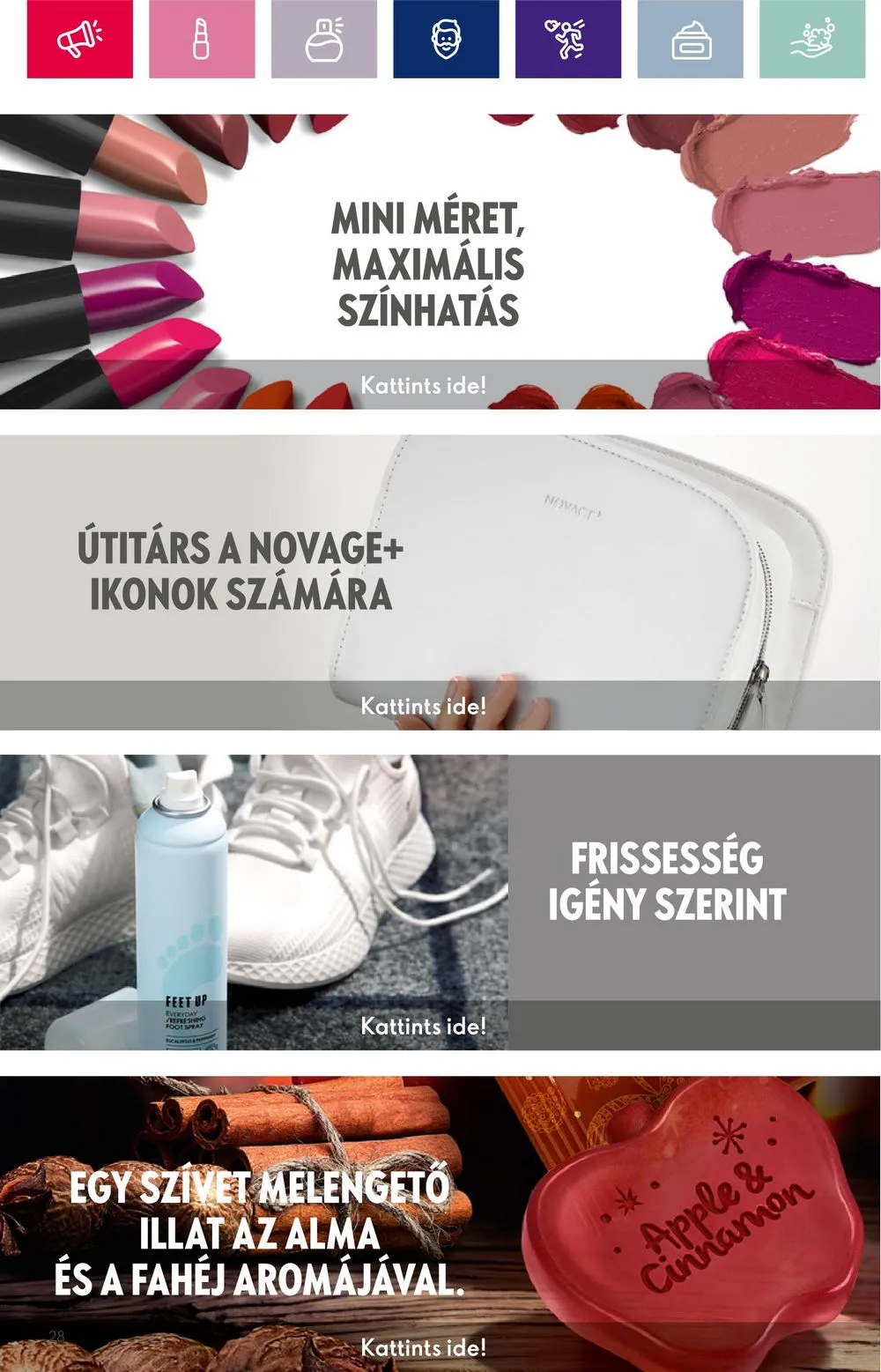 Oriflame akciós újság 03.26–04.15 – 28. oldal