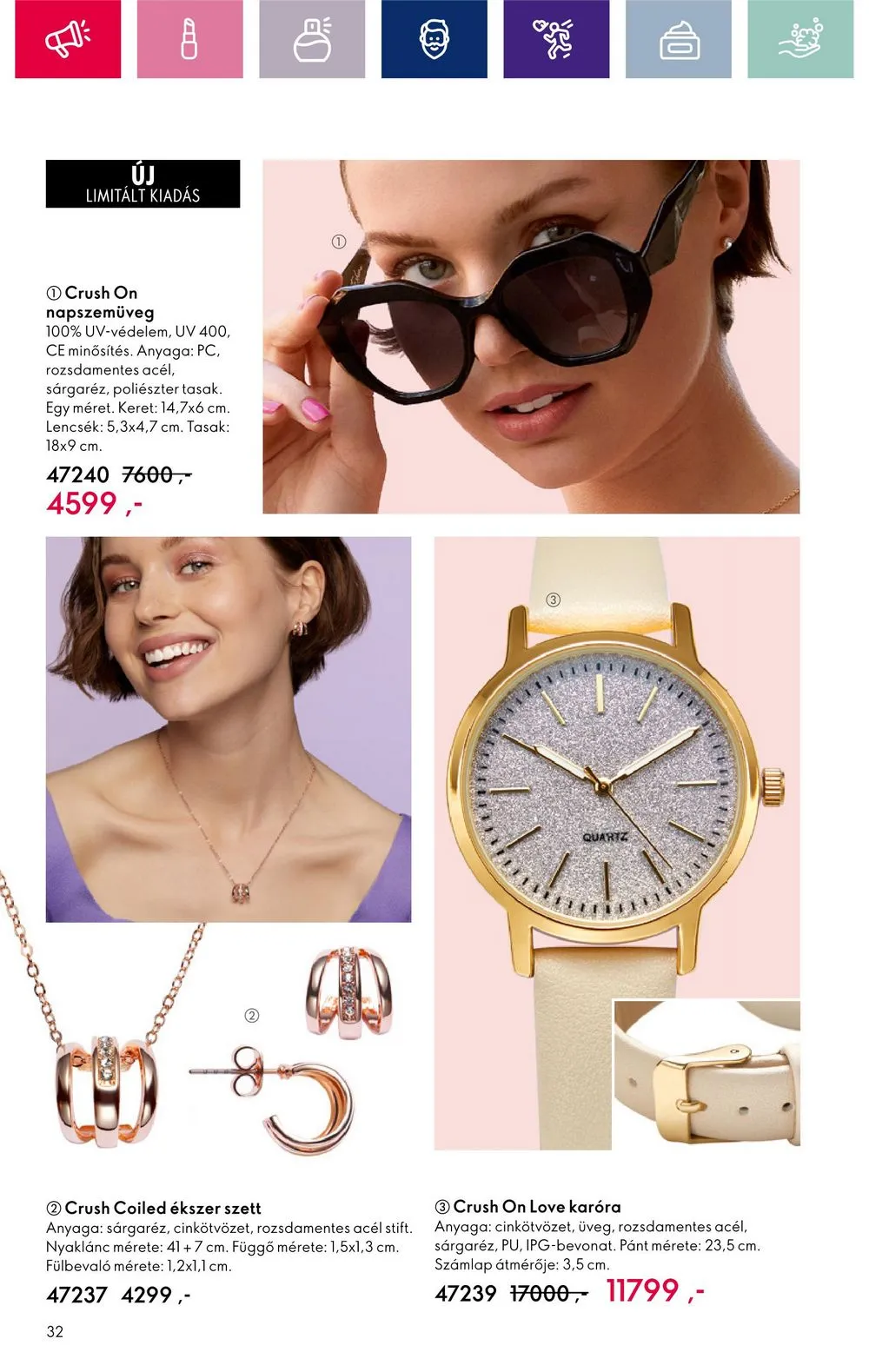 Oriflame akciós újság 03.26–04.15 – 32. oldal