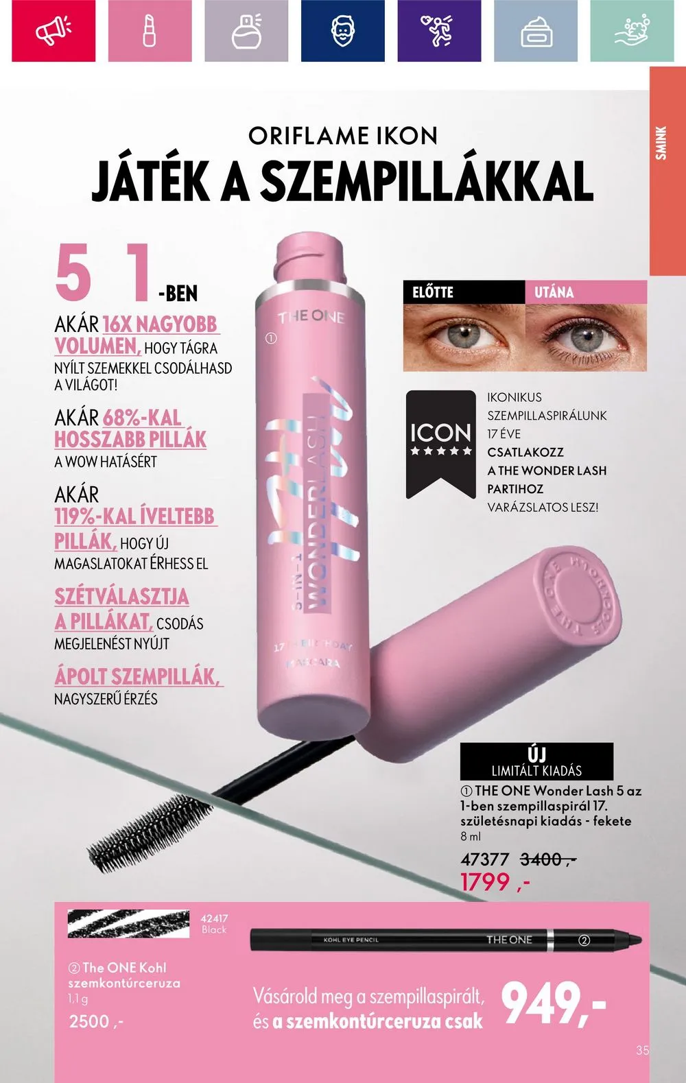 Oriflame akciós újság 03.26–04.15 – 35. oldal