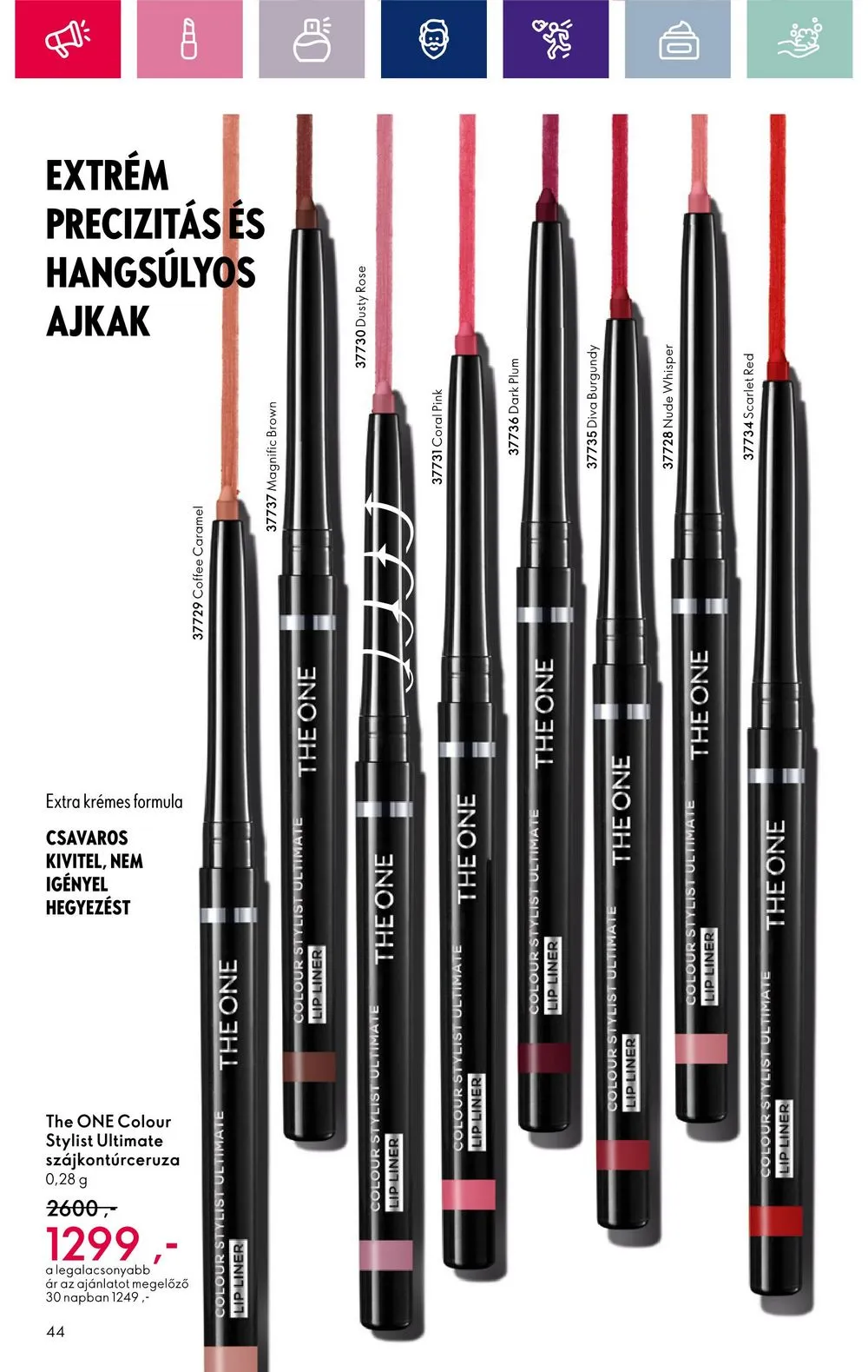 Oriflame akciós újság 03.26–04.15 – 44. oldal