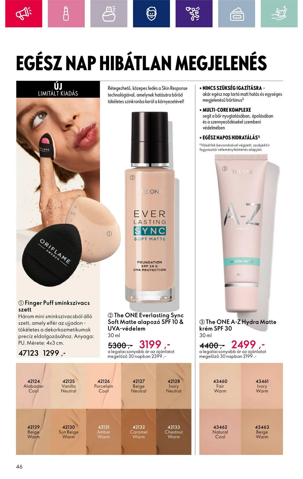 Oriflame akciós újság 03.26–04.15 – 46. oldal