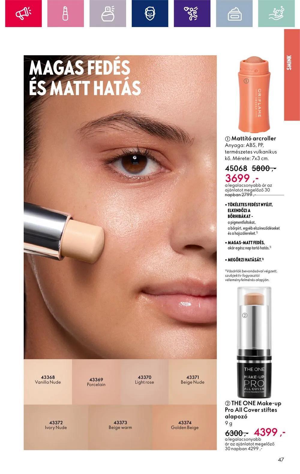 Oriflame akciós újság 03.26–04.15 – 47. oldal