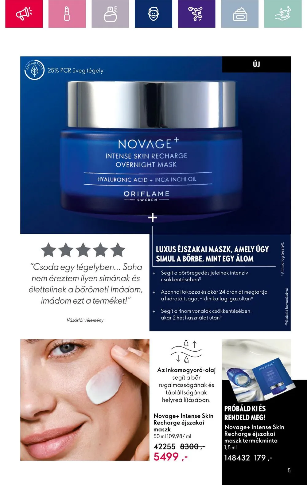 Oriflame akciós újság 03.26–04.15 – 5. oldal