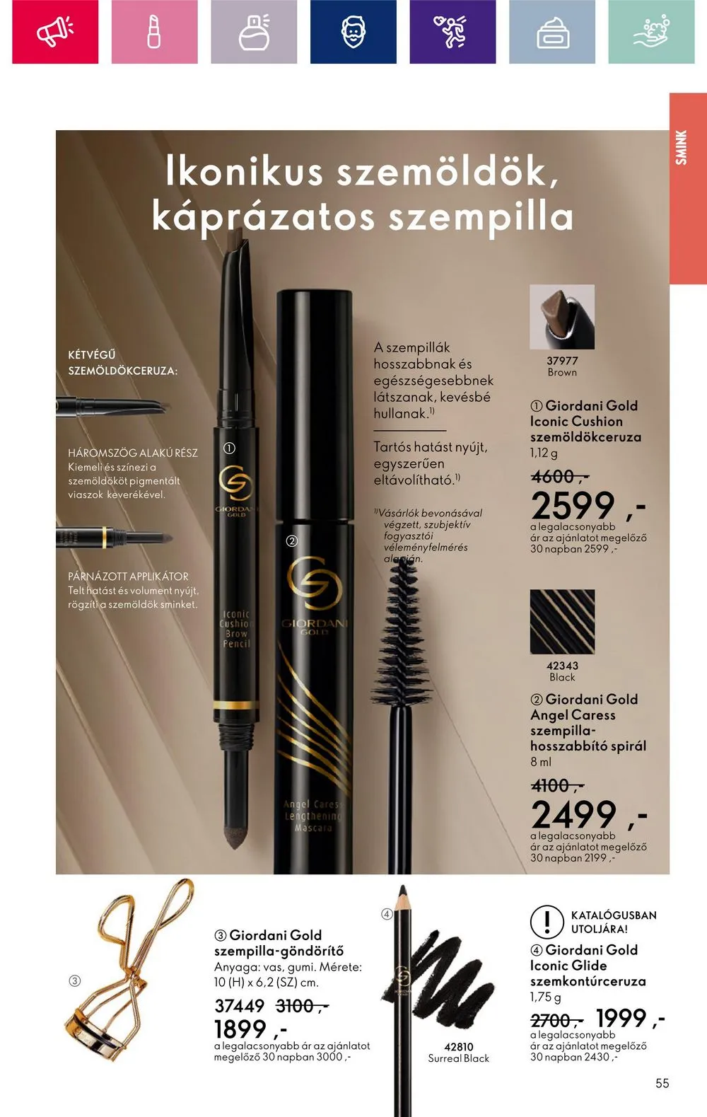 Oriflame akciós újság 03.26–04.15 – 55. oldal
