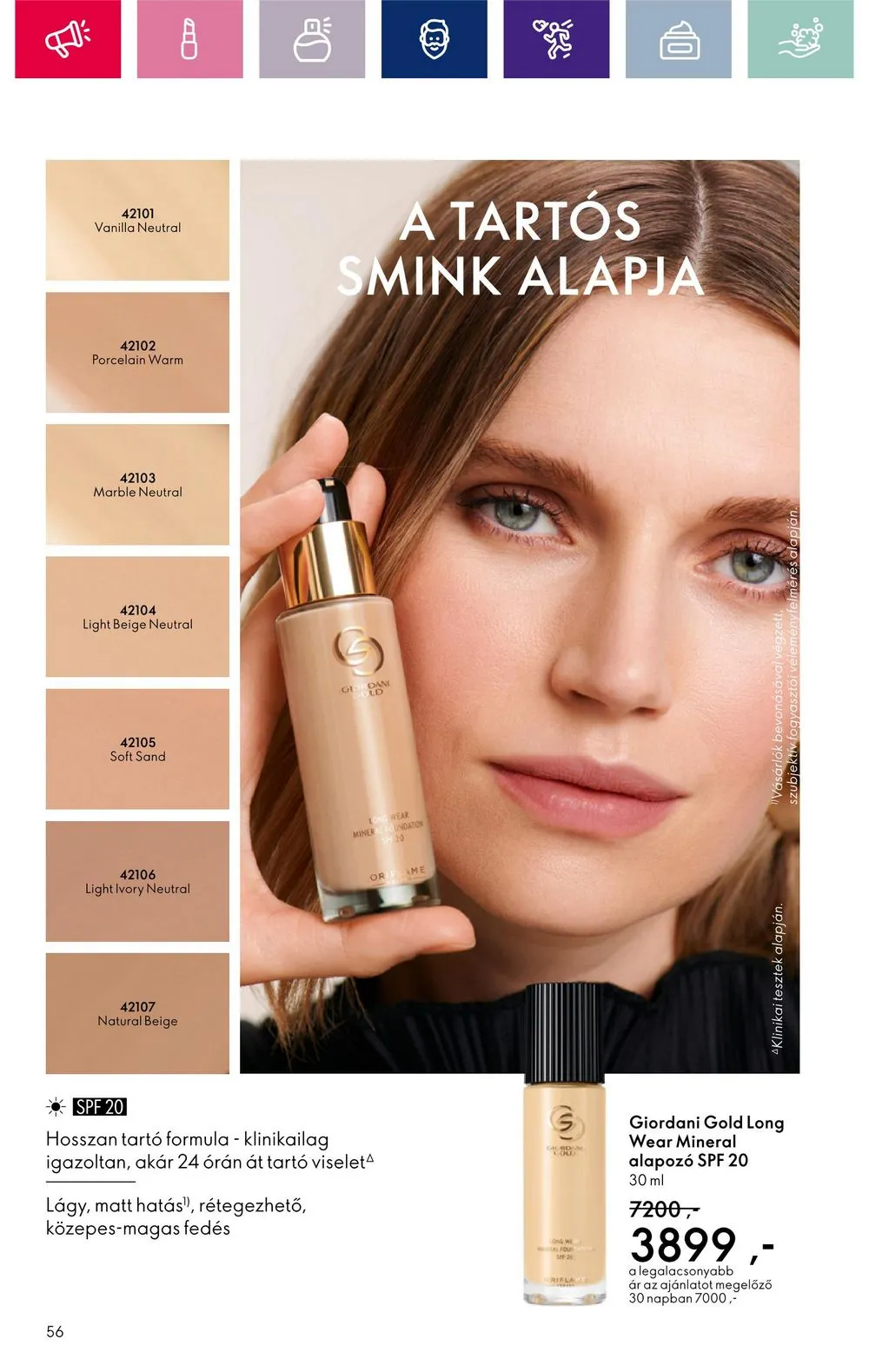 Oriflame akciós újság 03.26–04.15 – 56. oldal