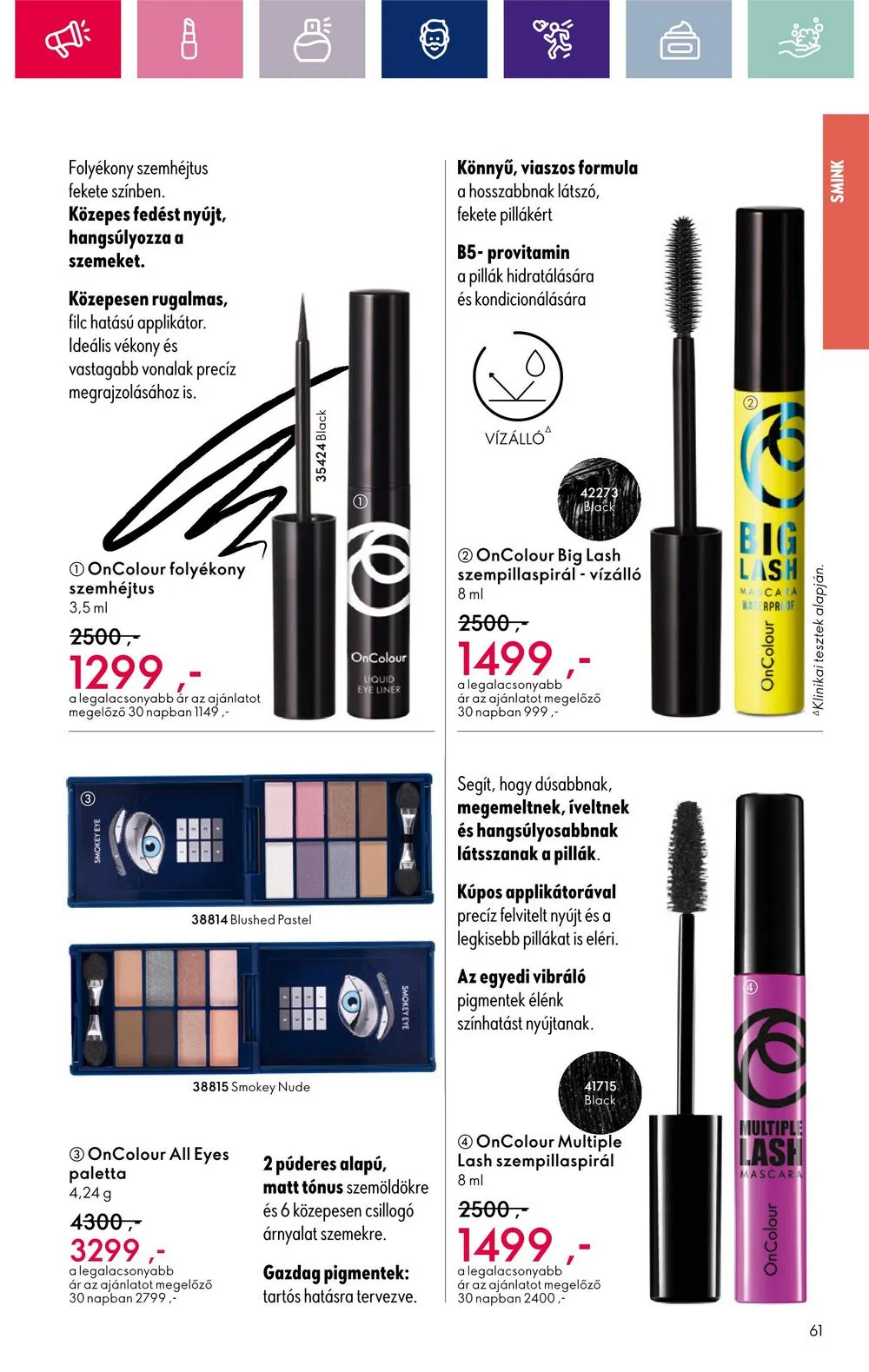 Oriflame akciós újság 03.26–04.15 – 61. oldal