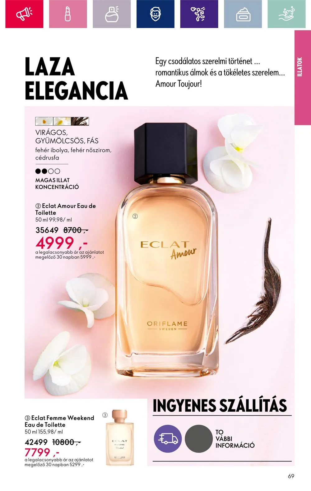 Oriflame akciós újság 03.26–04.15 – 69. oldal