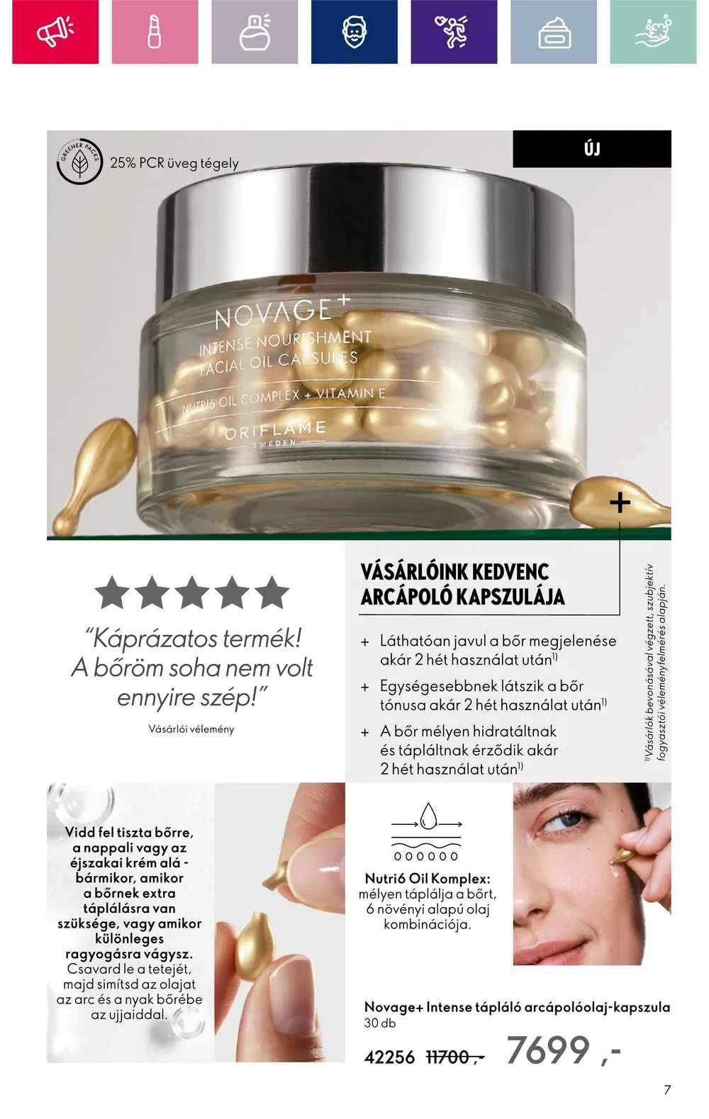 Oriflame akciós újság 03.26–04.15 – 7. oldal