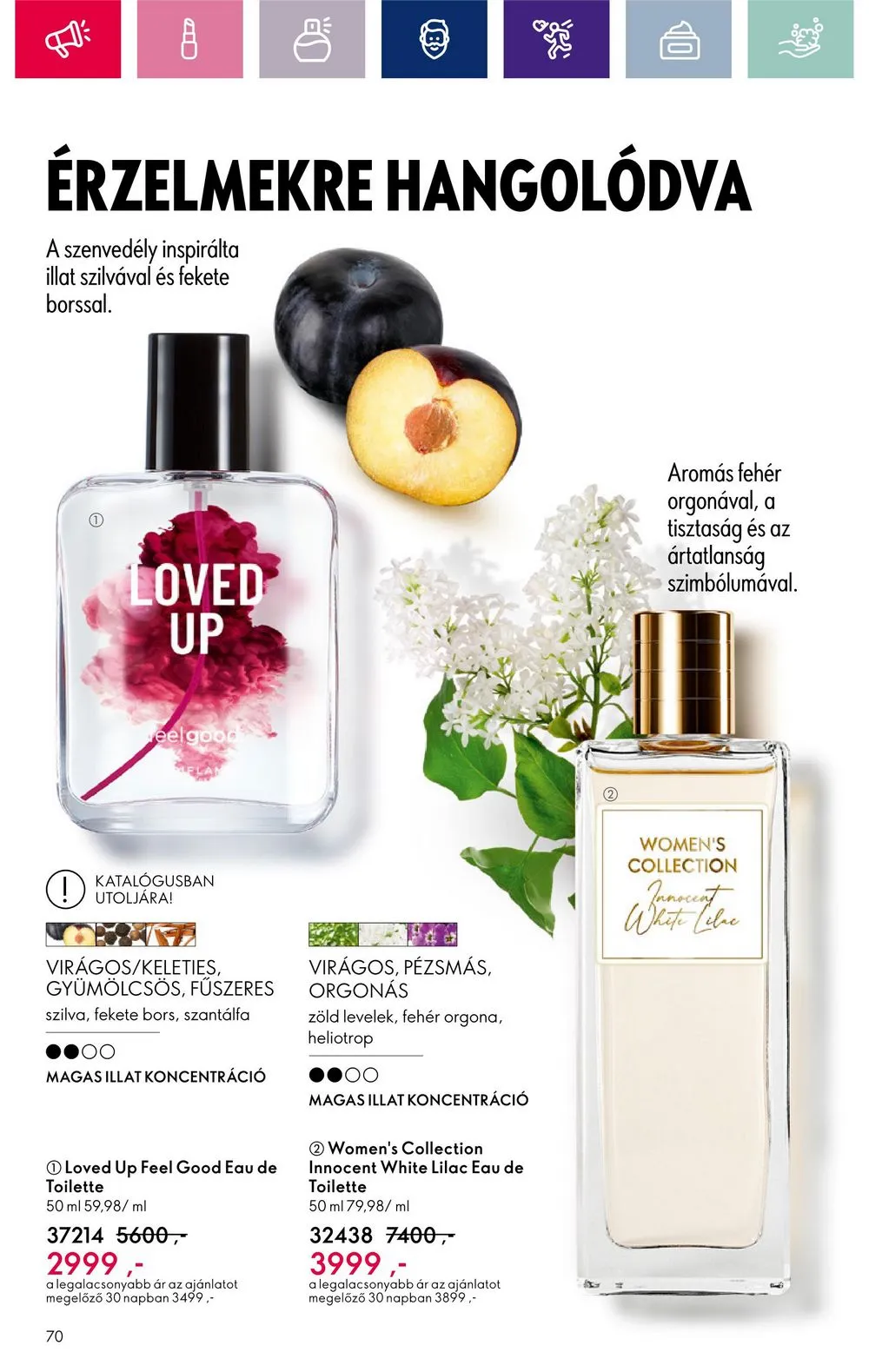 Oriflame akciós újság 03.26–04.15 – 70. oldal