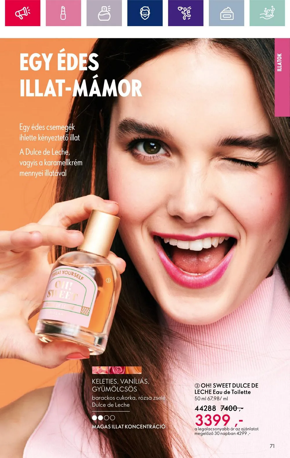 Oriflame akciós újság 03.26–04.15 – 71. oldal