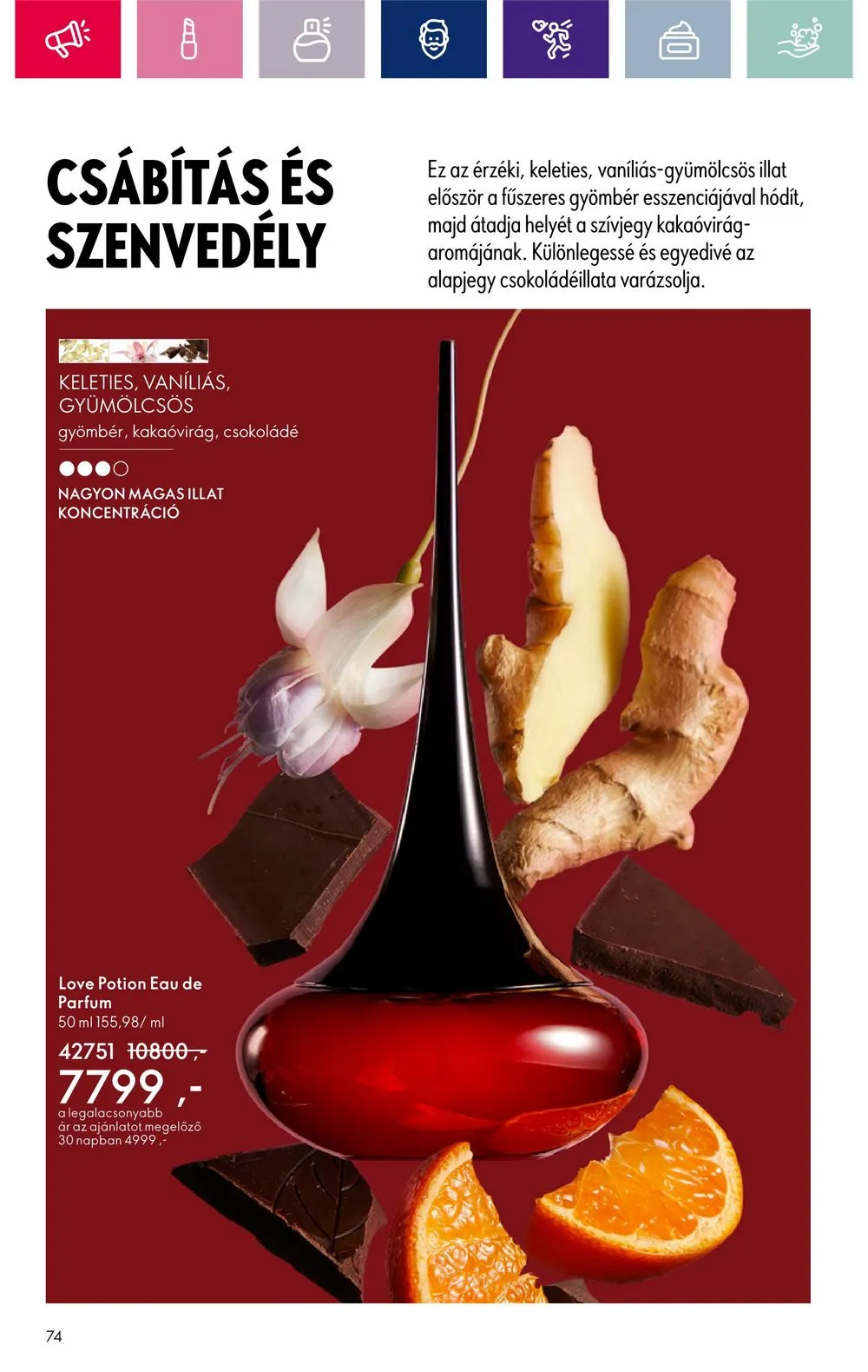 Oriflame akciós újság 03.26–04.15 – 74. oldal