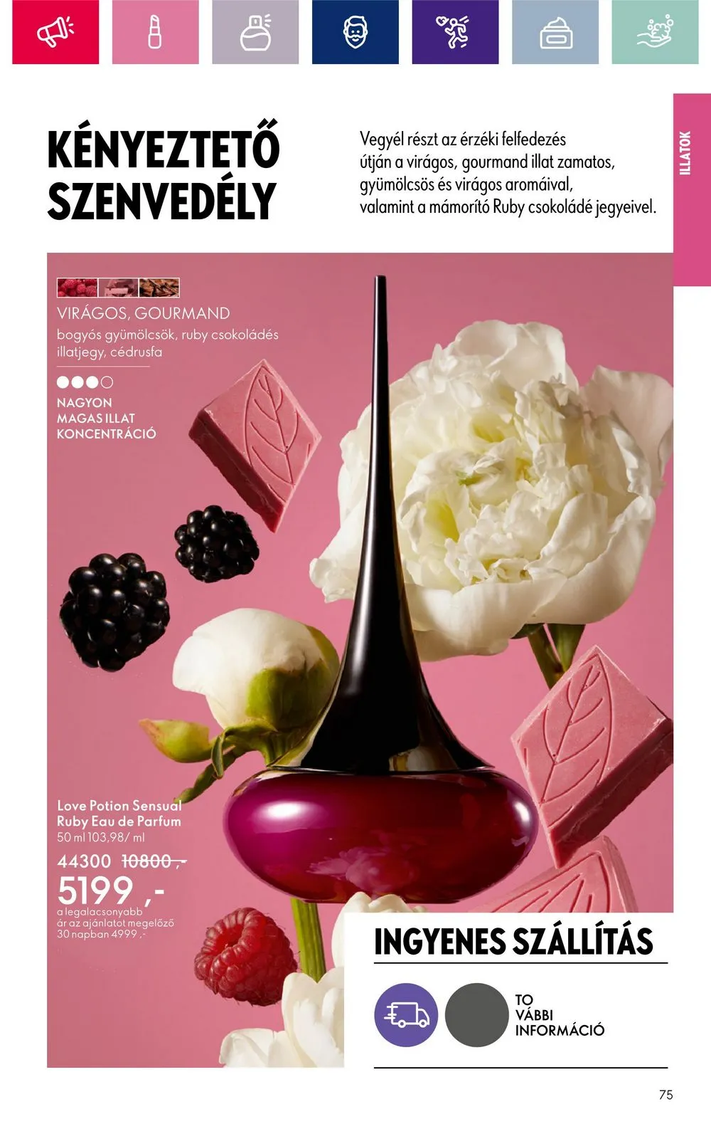 Oriflame akciós újság 03.26–04.15 – 75. oldal