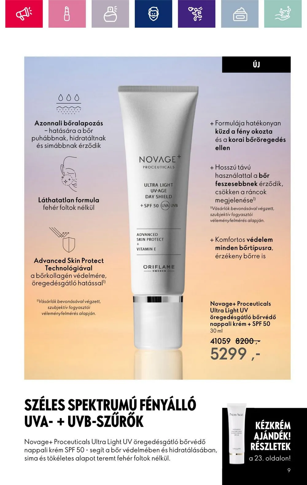 Oriflame akciós újság 03.26–04.15 – 9. oldal