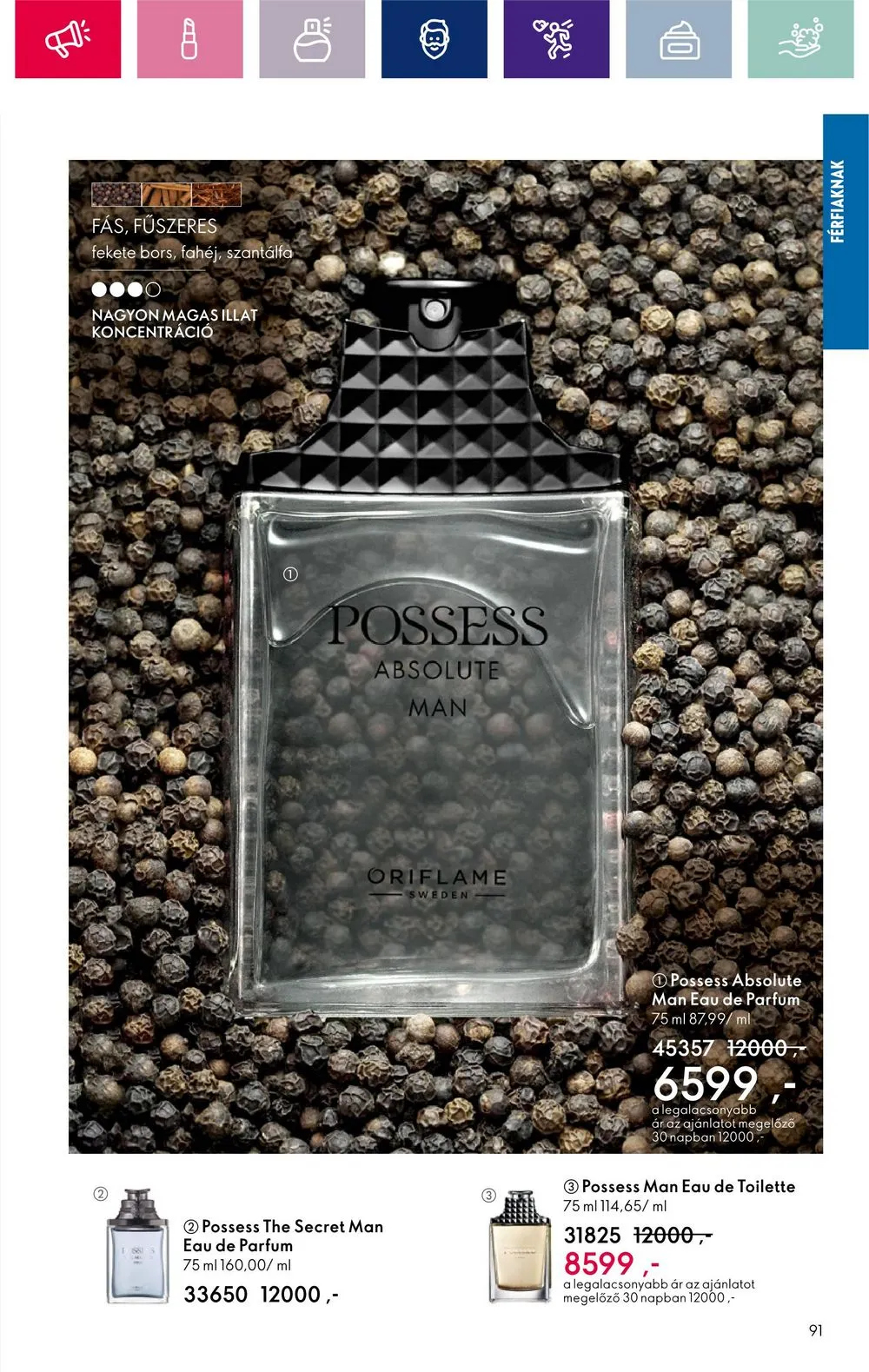 Oriflame akciós újság 03.26–04.15 – 91. oldal