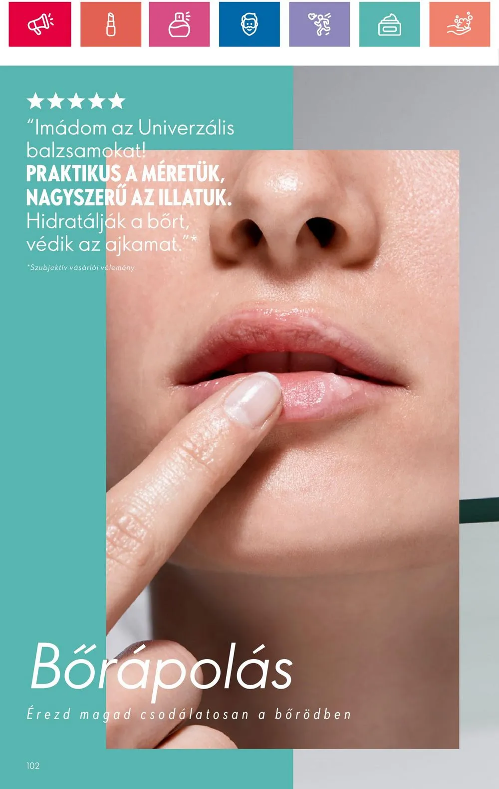 Oriflame akciós újság 05.28–06.17 – 102. oldal