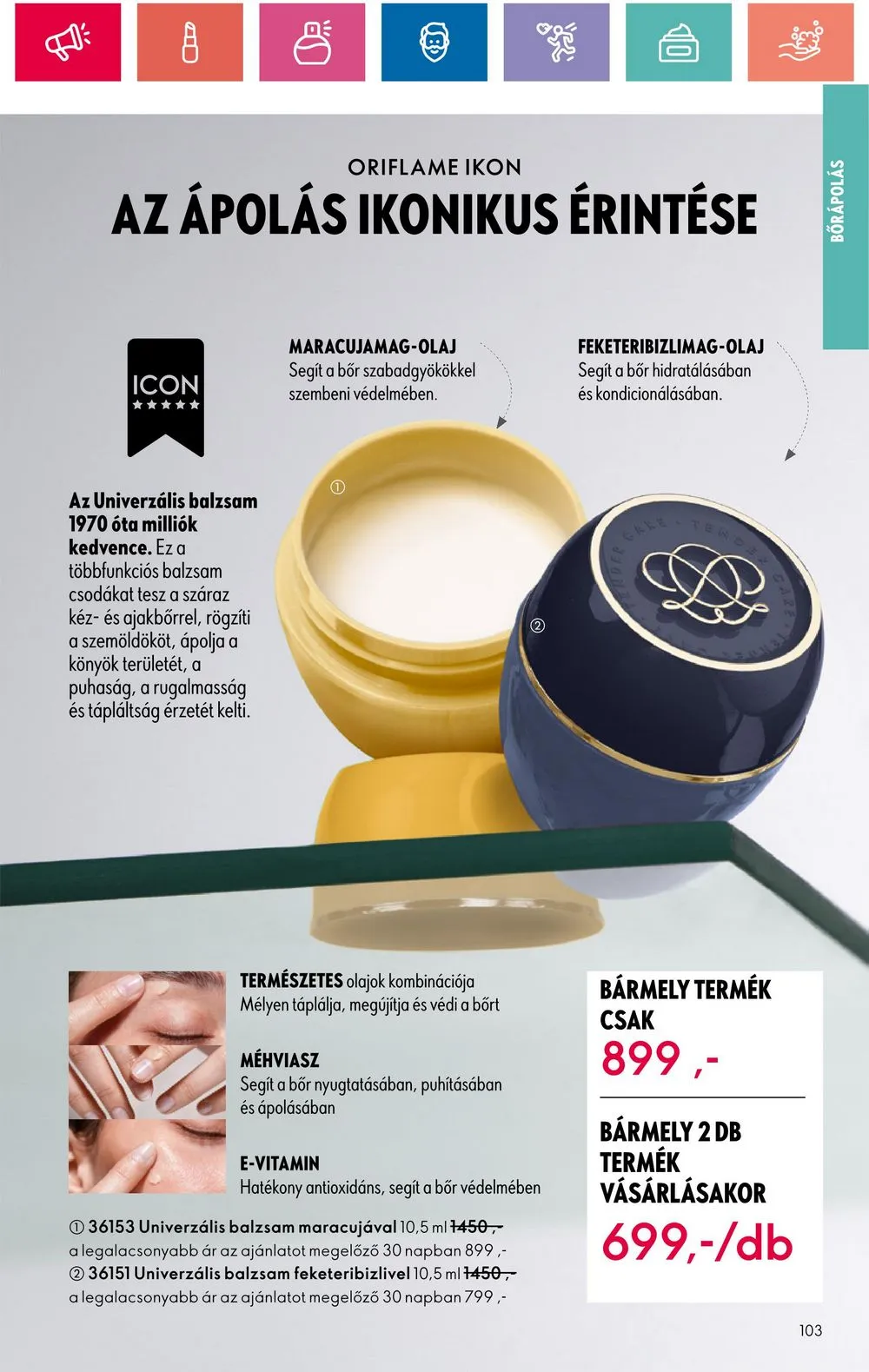 Oriflame akciós újság 05.28–06.17 – 103. oldal