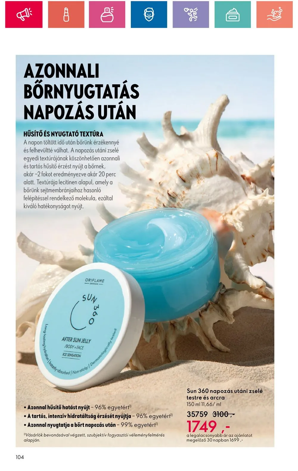 Oriflame akciós újság 05.28–06.17 – 104. oldal