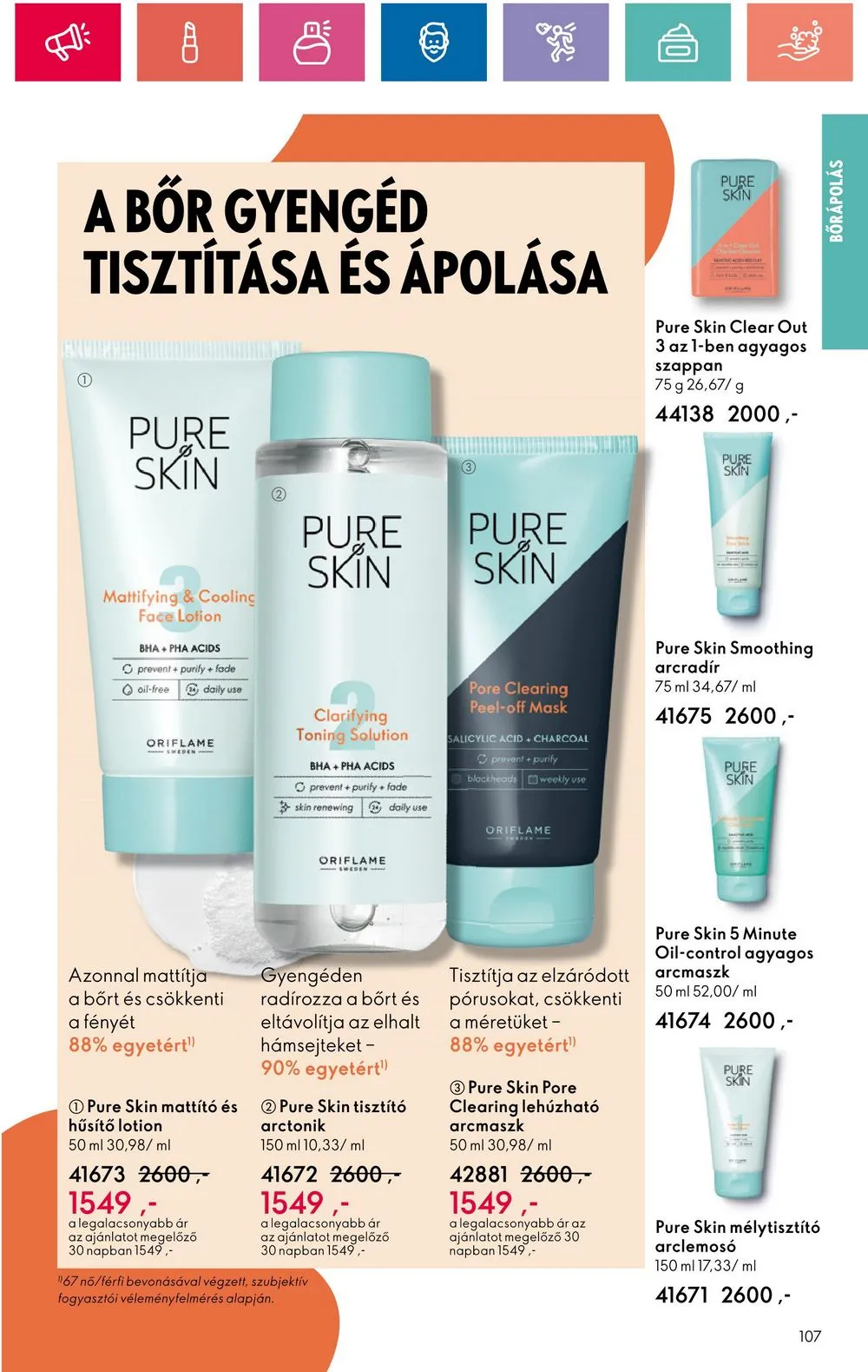Oriflame akciós újság 05.28–06.17 – 107. oldal