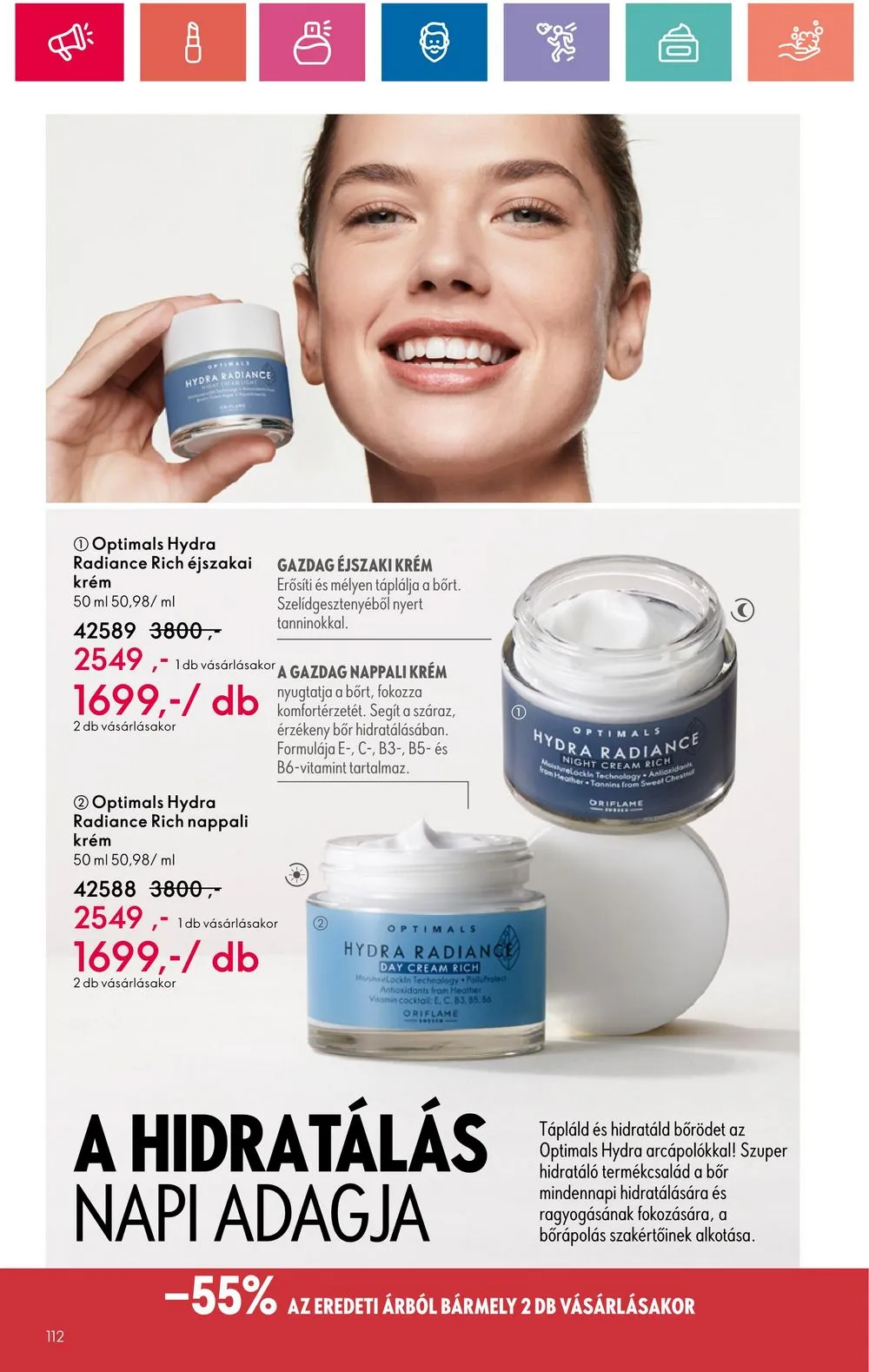 Oriflame akciós újság 05.28–06.17 – 112. oldal
