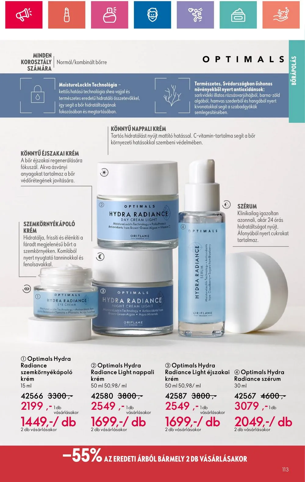 Oriflame akciós újság 05.28–06.17 – 113. oldal
