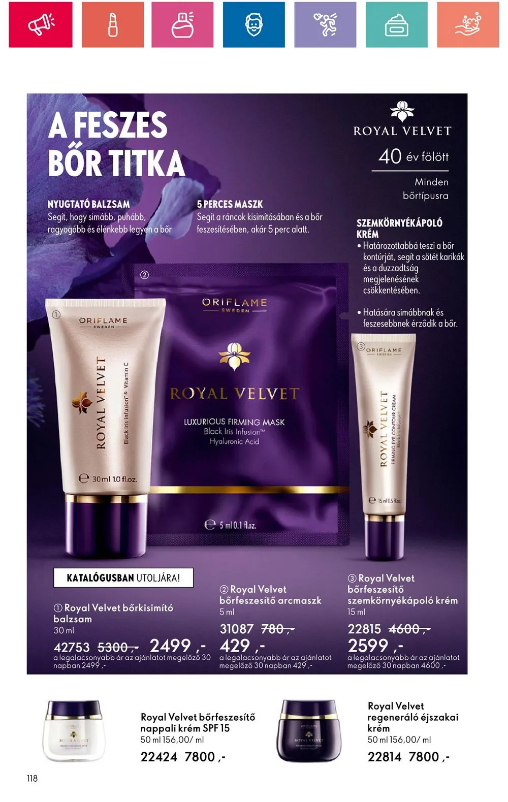 Oriflame akciós újság 05.28–06.17 – 118. oldal