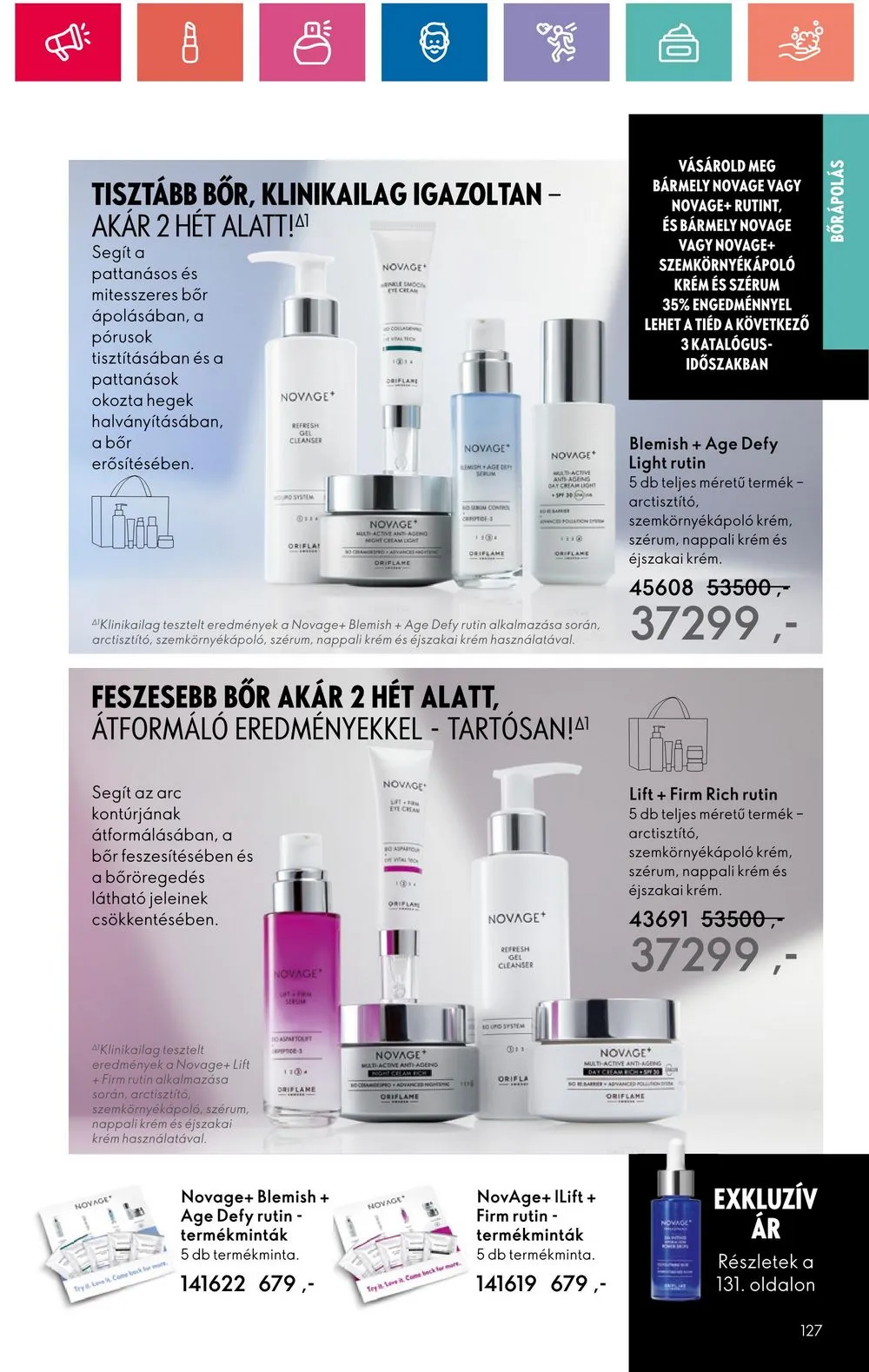 Oriflame akciós újság 05.28–06.17 – 127. oldal