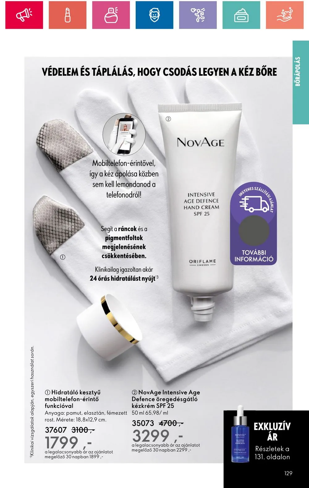 Oriflame akciós újság 05.28–06.17 – 129. oldal