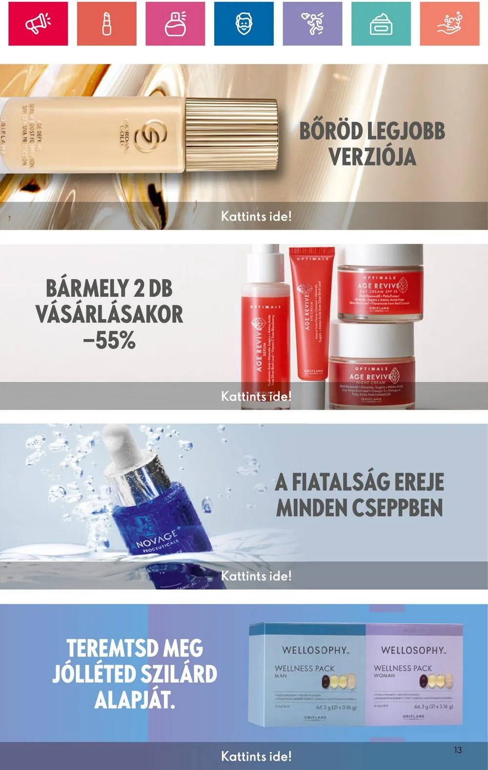 Oriflame akciós újság 05.28–06.17 – 13. oldal
