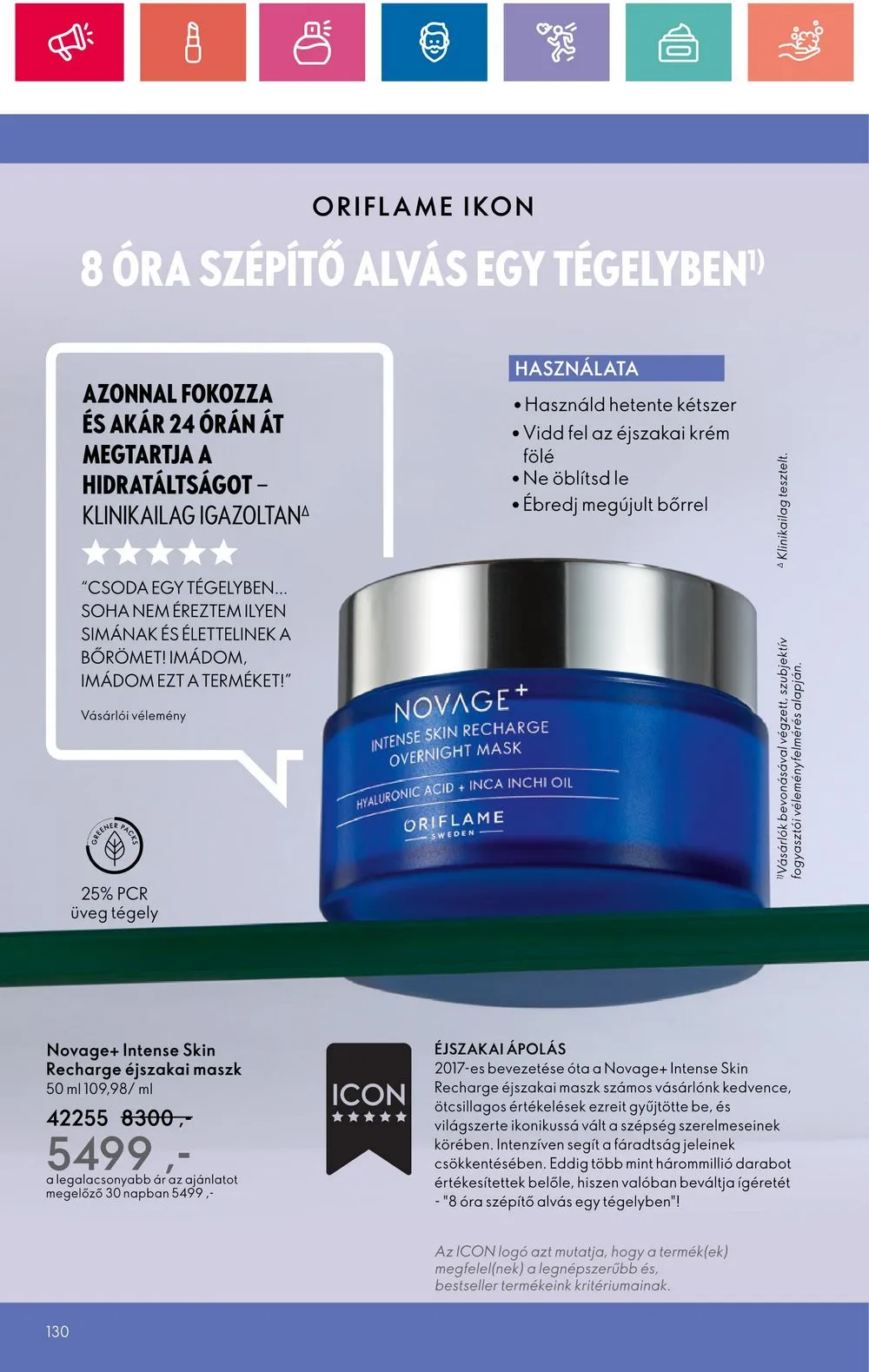 Oriflame akciós újság 05.28–06.17 – 130. oldal