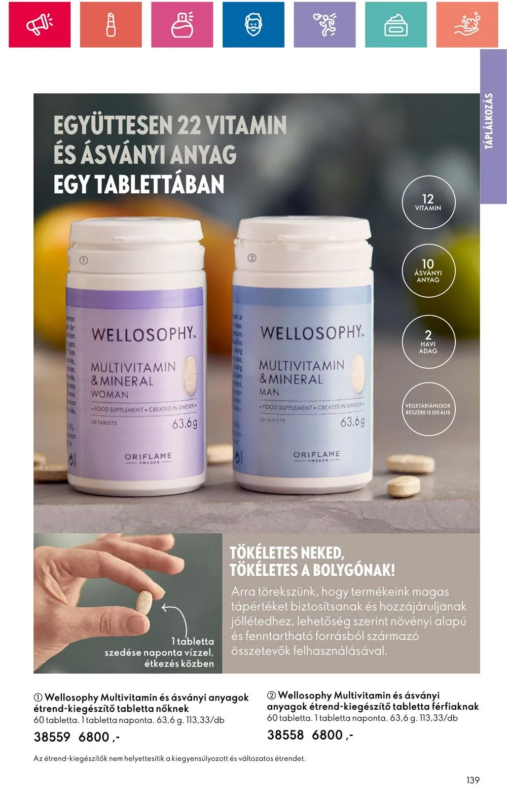 Oriflame akciós újság 05.28–06.17 – 139. oldal