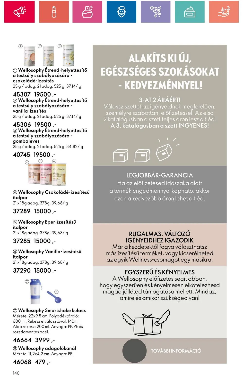 Oriflame akciós újság 05.28–06.17 – 140. oldal