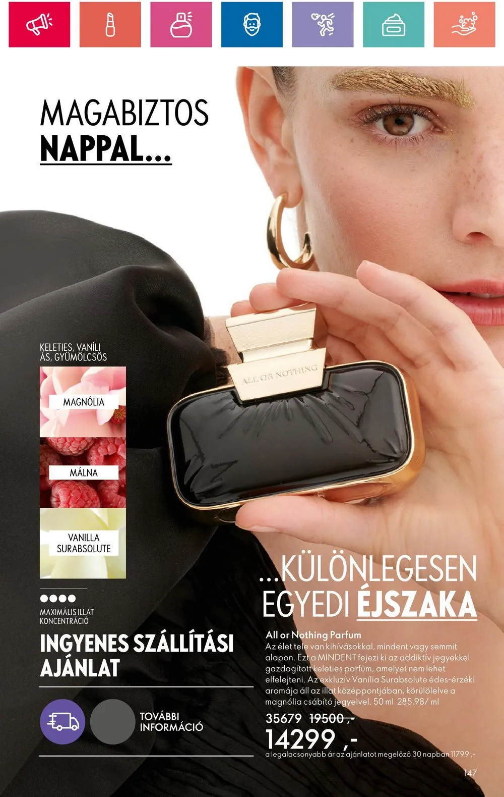 Oriflame akciós újság 05.28–06.17 – 147. oldal