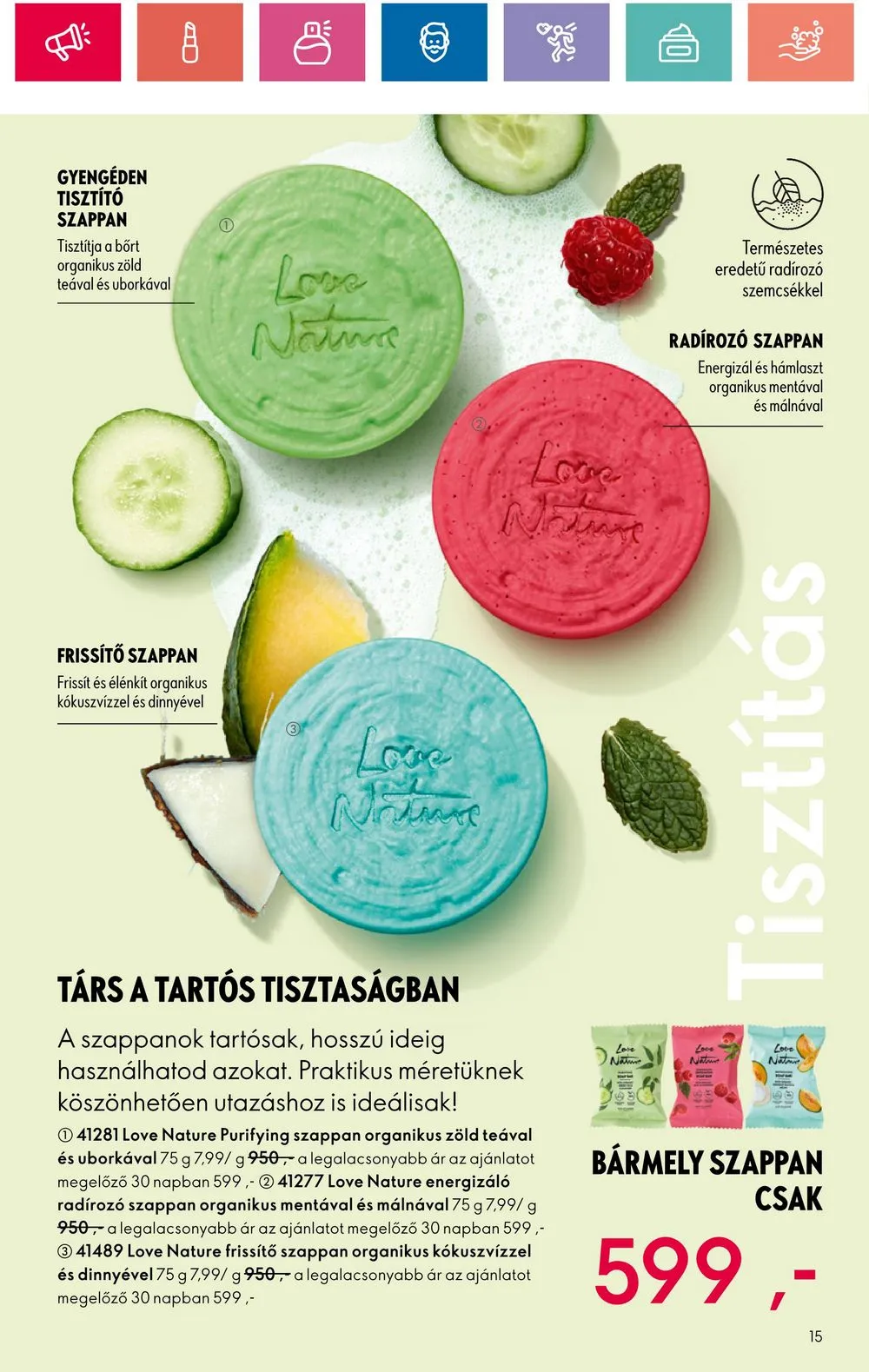 Oriflame akciós újság 05.28–06.17 – 15. oldal