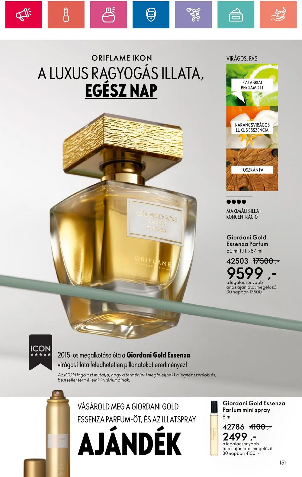 Oriflame akciós újság 05.28–06.17 – 151. oldal