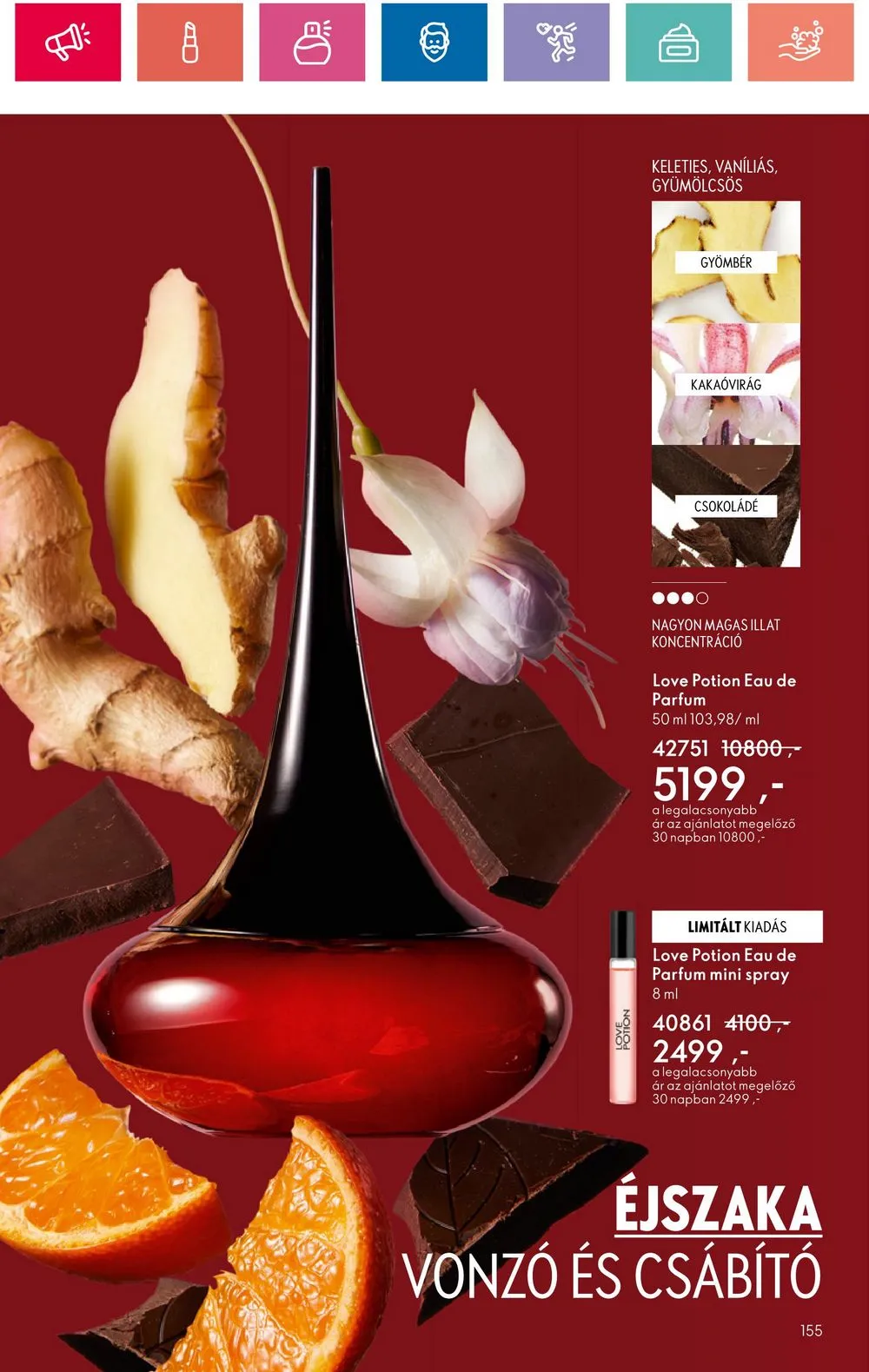 Oriflame akciós újság 05.28–06.17 – 155. oldal