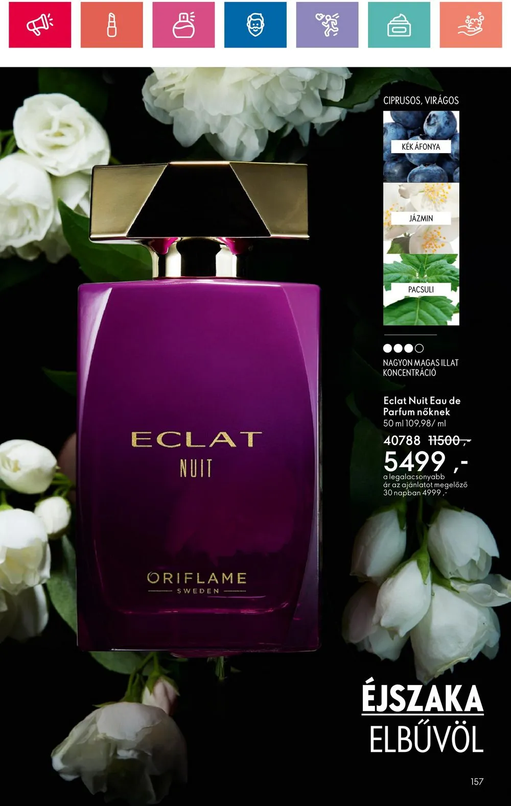 Oriflame akciós újság 05.28–06.17 – 157. oldal