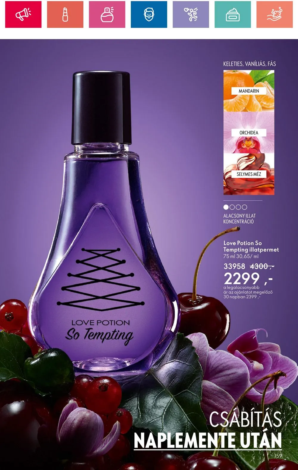 Oriflame akciós újság 05.28–06.17 – 159. oldal