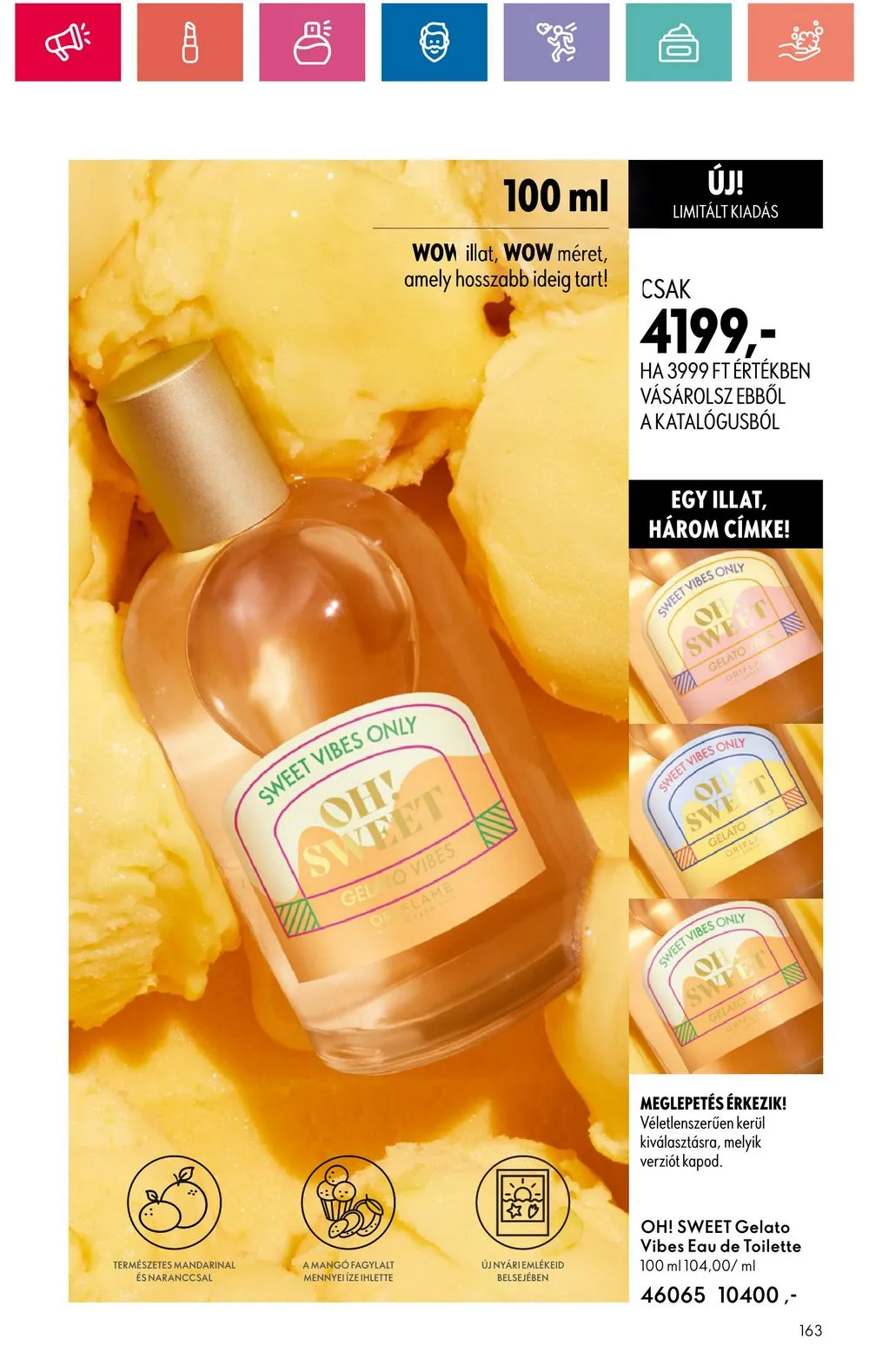 Oriflame akciós újság 05.28–06.17 – 163. oldal